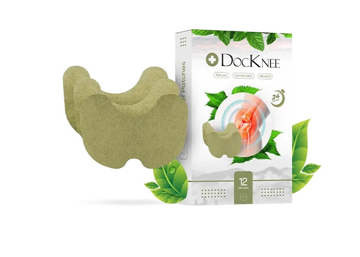 DocKnee Pro self-heating knee patches – natural pain relief